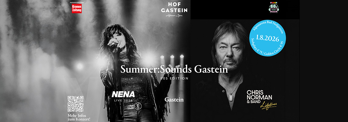Summer Sounds 80s Edition mit NENA & Chris Norman